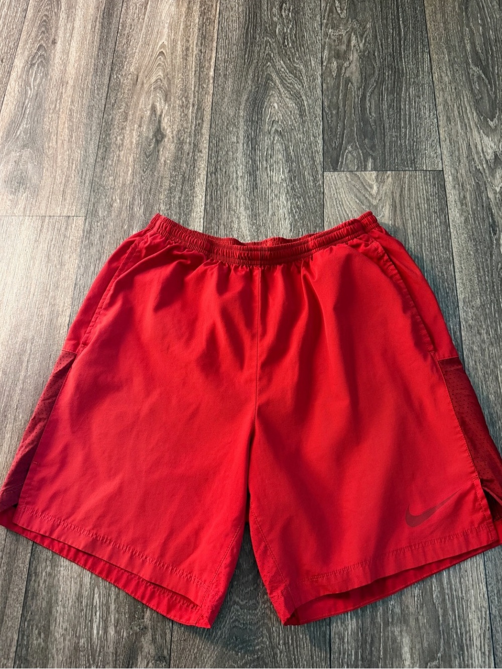 Nike Red Athletic Shorts